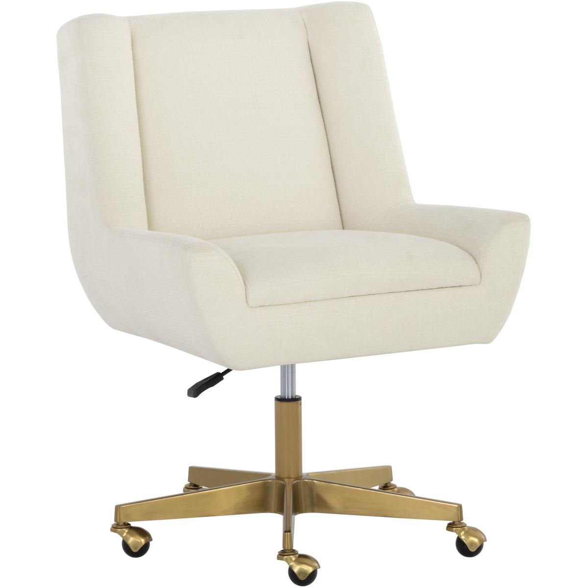 SUNPAN 107855 Mirian Zenith Alabaster Office Chair